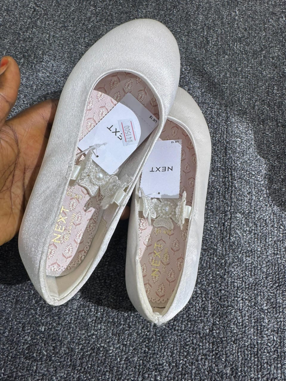 Matalan Cream Dress Shoes