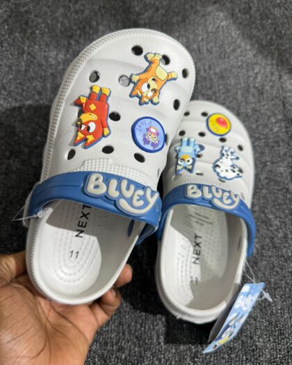 Next Ash Crocs Slides