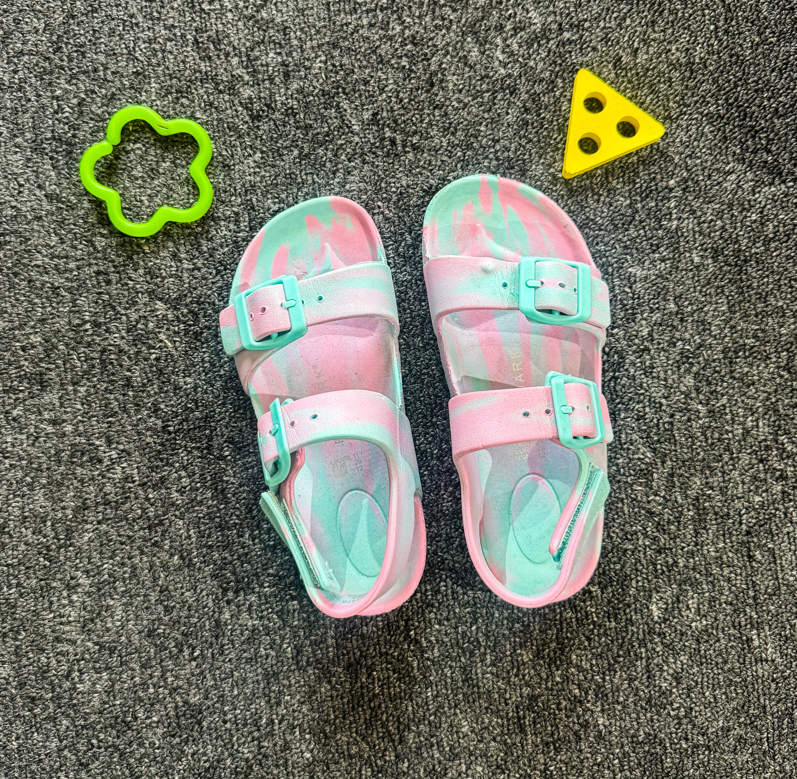 Blue and Pink Sofia Kiddies Sandal