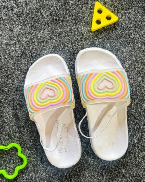White Sofia Kiddies Sandal