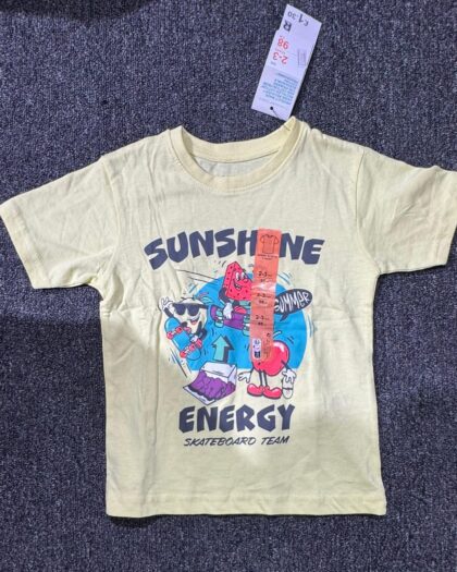 Primark Boys Yellow Shirt