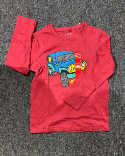 Primark Boys Red Shirt