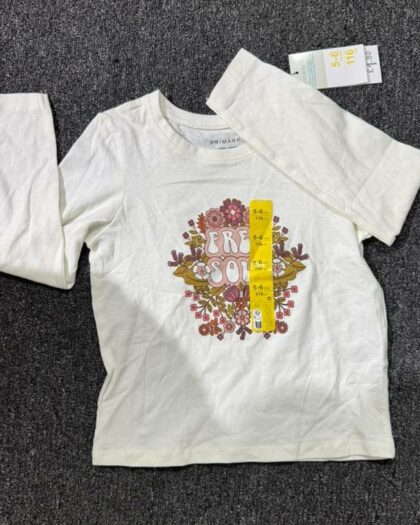 Primark Girls Cream Shirt