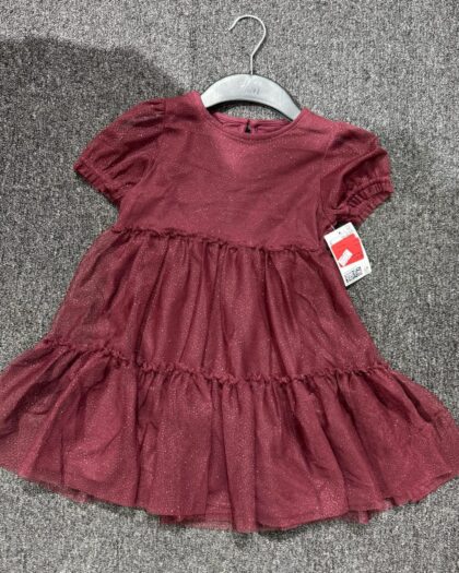Isaac Mizrahi Girls Gown – Maroon