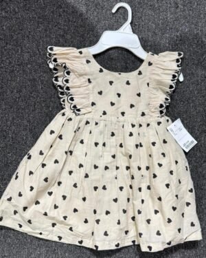 Isaac Mizrahi Girls Gown – Cream & Black