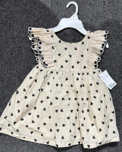 Isaac Mizrahi Girls Gown – Cream & Black