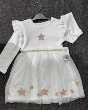 Matalan Princess Girls Gown – White