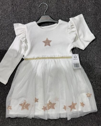 Matalan Princess Girls Gown – White