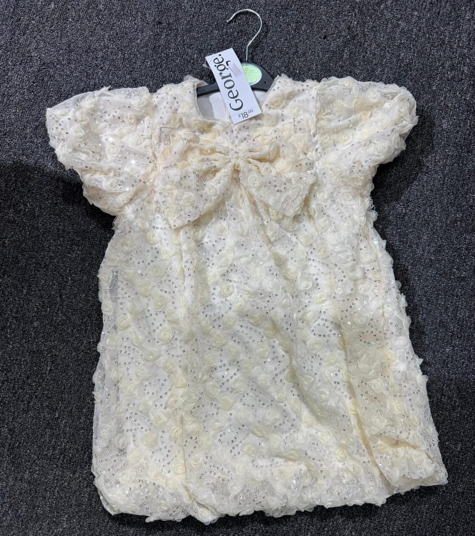 George Princess Dress – Light Yellow