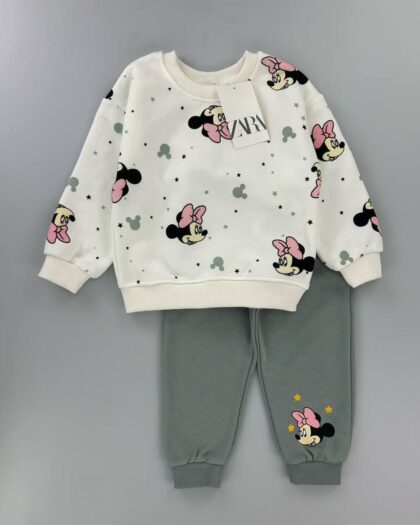 Minnie Mouse Zara Girls Tracksuit Set