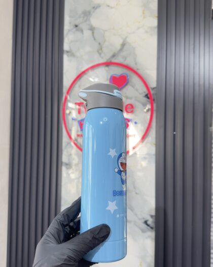 Sippy Stainless Steel Blue Boys Bottle