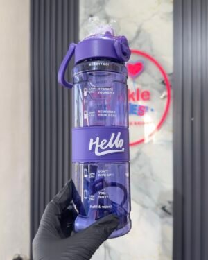 Hello Hydration Purple Girls Bottle