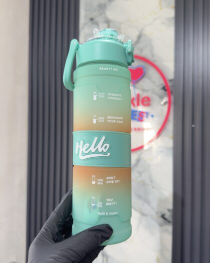 Hello Hydration Sea Green Girls Bottle