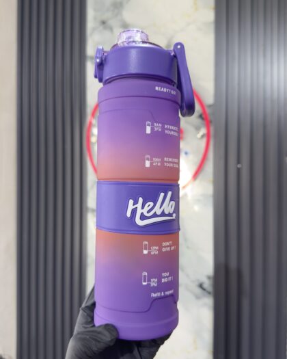 Hello Hydration Purple Girls Bottle