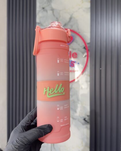 Hello Hydration Peach Girls Bottle