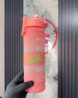 Hello Hydration Peach Girls Bottle