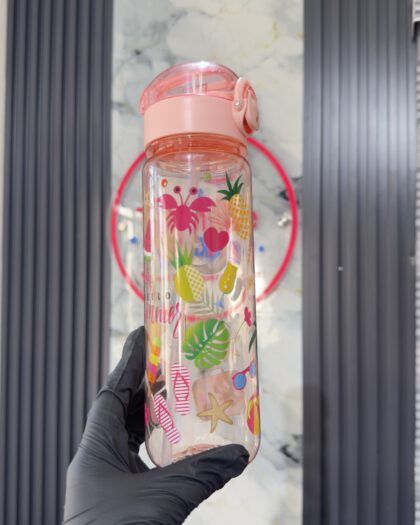 Happy Splash Pink Girls Bottle