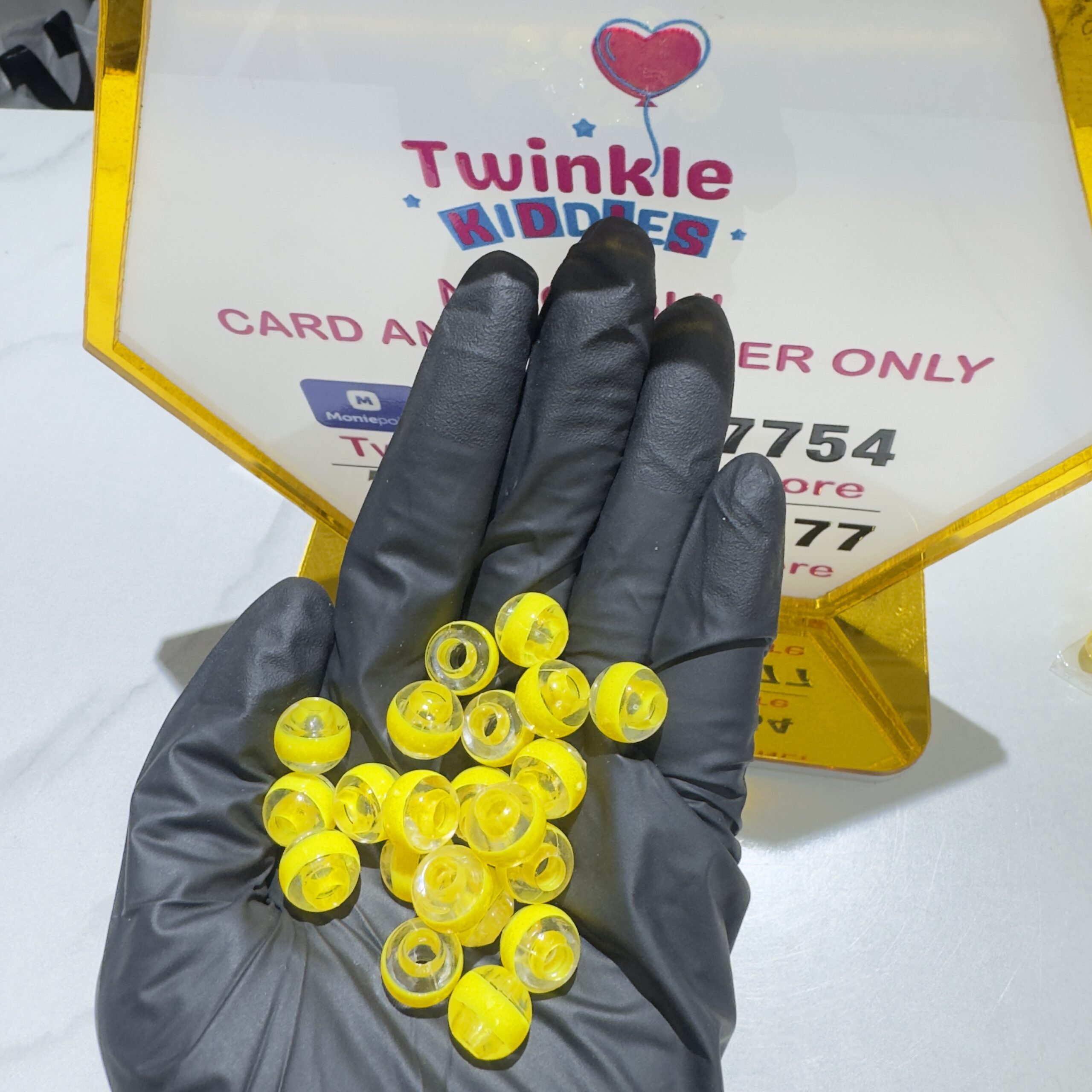 Multi Colour Girls Hair Beads Pack - Image 4