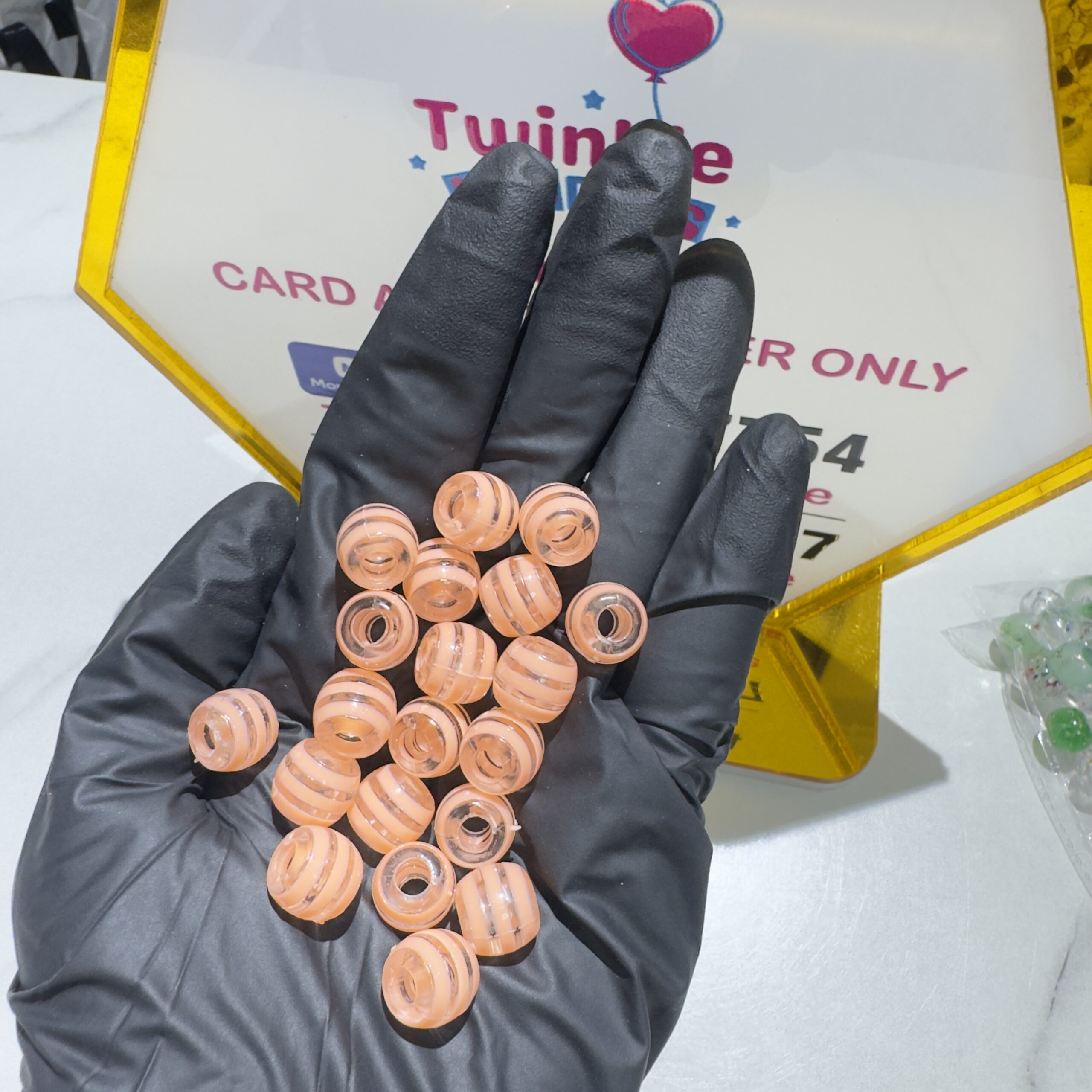 Multi Colour Girls Hair Beads Pack - Image 9