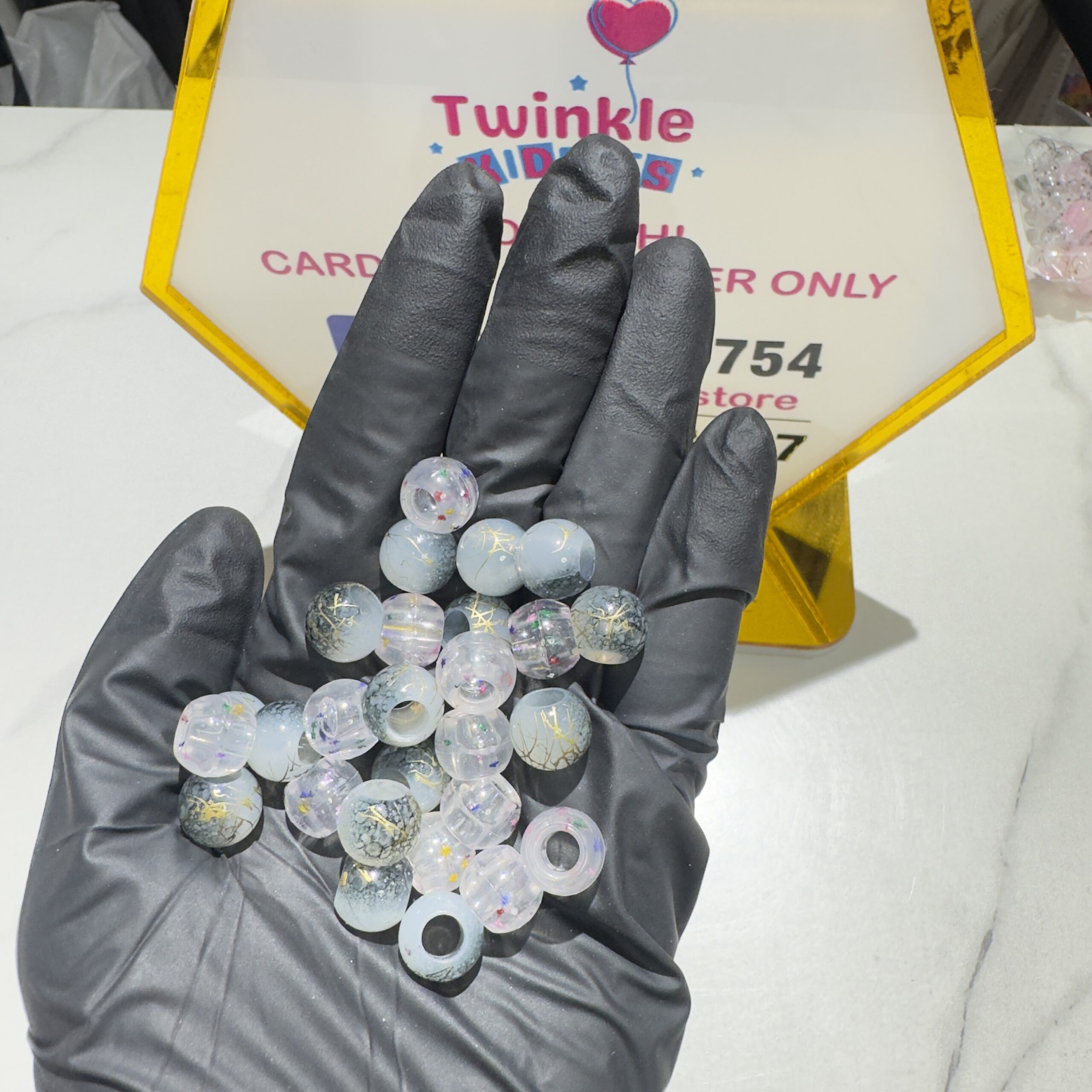 Multi Colour Girls Hair Beads Pack - Image 14