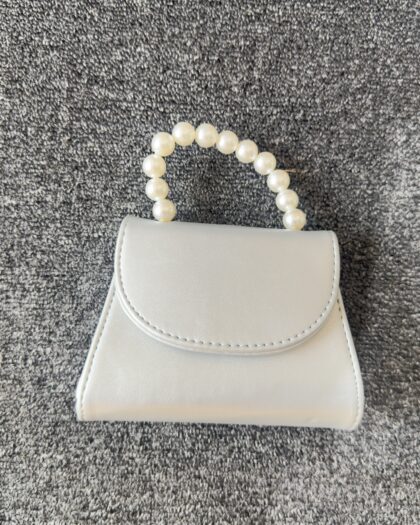 Silver Mini Girls Handbag