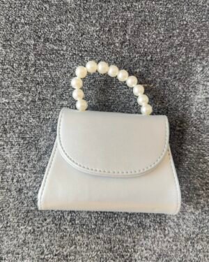 Silver Mini Girls Handbag