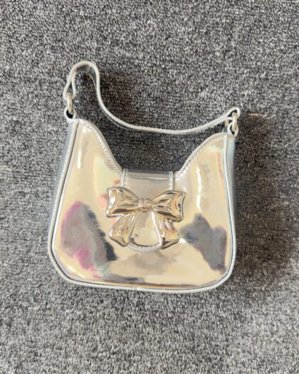 Silver Mini Girls Handbag