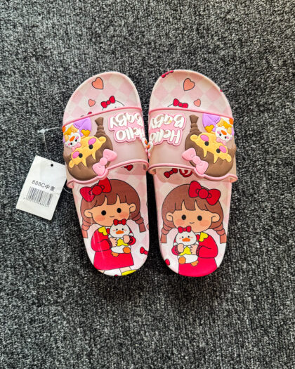 Pink and Purple Cocomelon Girls Slides