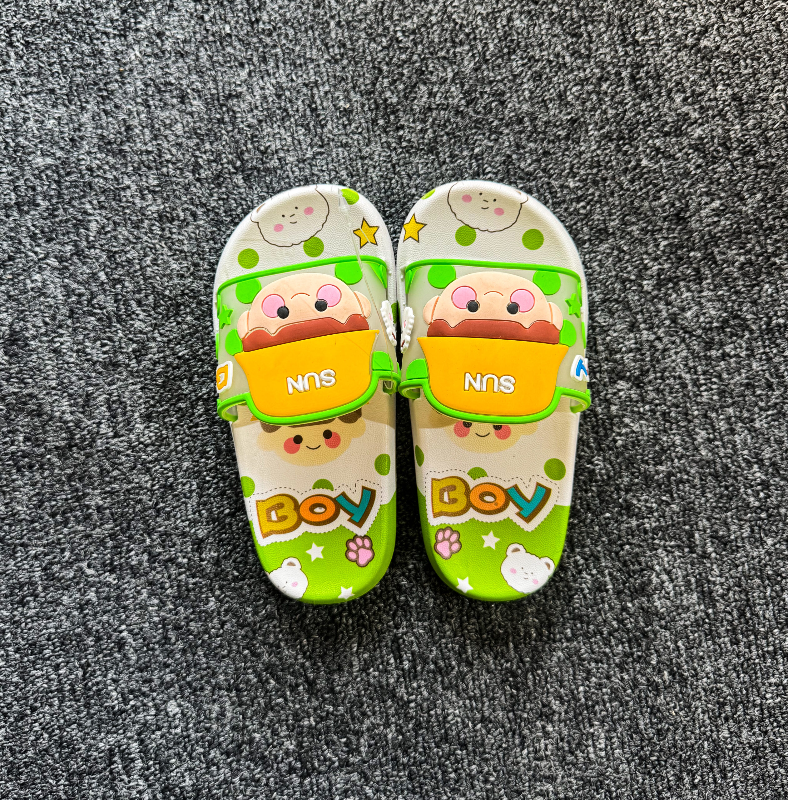 Green Cocomelon Boys Slides