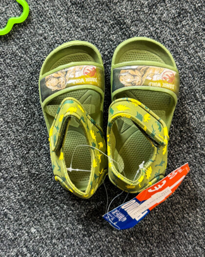 Army Green Kitto Fancy Boys Sandal