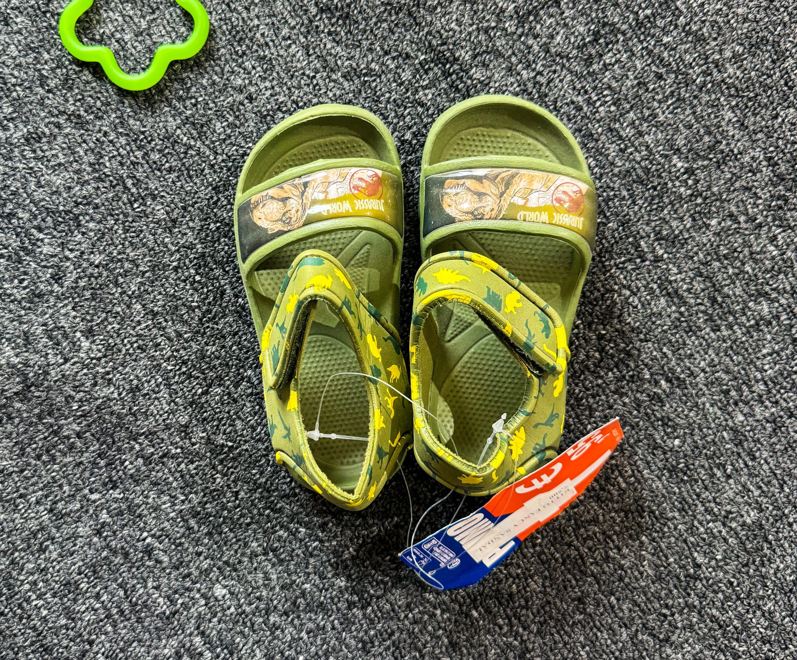 Army Green Kitto Fancy Boys Sandal