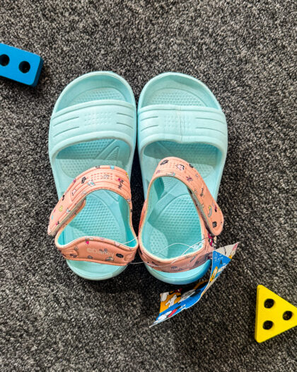 Pink and Blue Kitto Fancy Girls Sandal