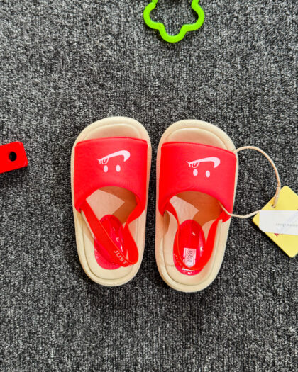 Orange Just Do It Girls Slides