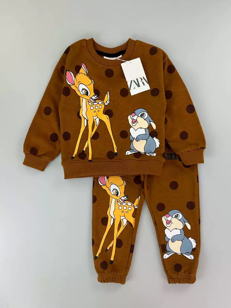 Bambi & Thumper Zara Boys Tracksuit Set