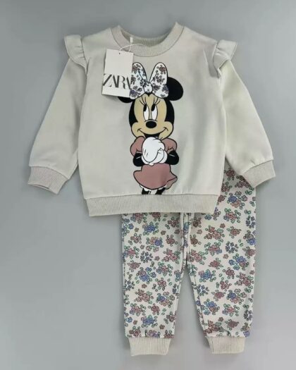 Minnie Mouse Zara Girls Tracksuit Set