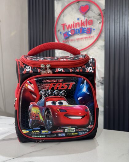 Red Boys Box Lunch Bag
