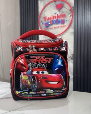 Red Boys Box Lunch Bag