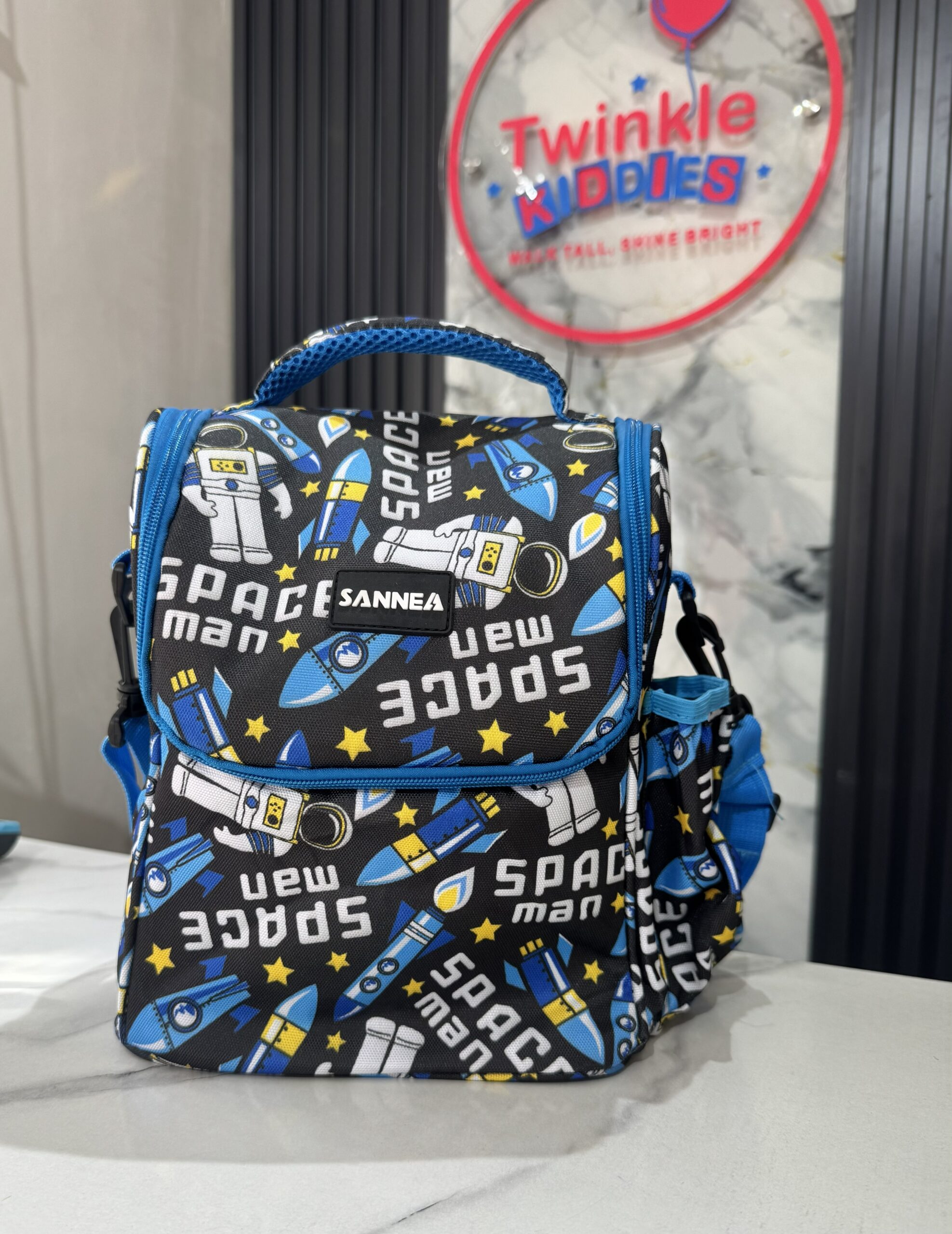 Sannea Blue Boys Long Lunch Bag