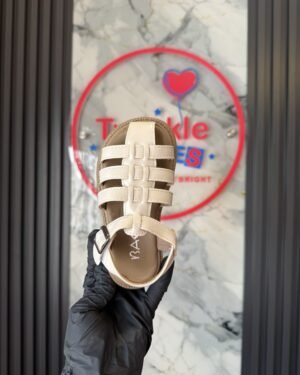 Toddler Cream Girls Sandals