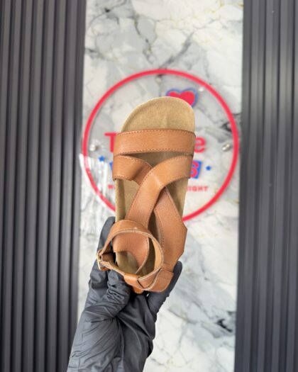 Birkenstock Brown Girls Sandals