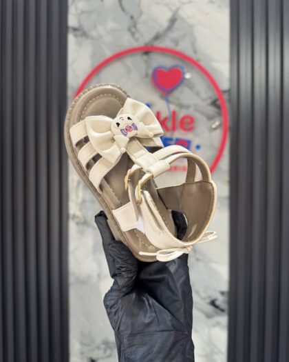 Toddler Cream Girls Sandals