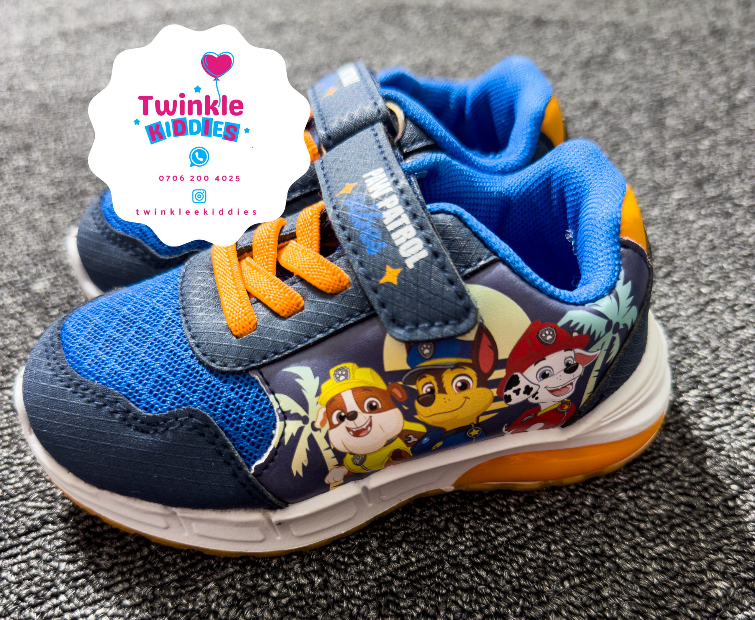 Paw Patrol LED Boys Sneakers