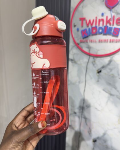Hello Hydration Red Boys Bottle