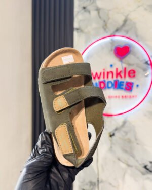 Birkenstock Green Boys Sandals