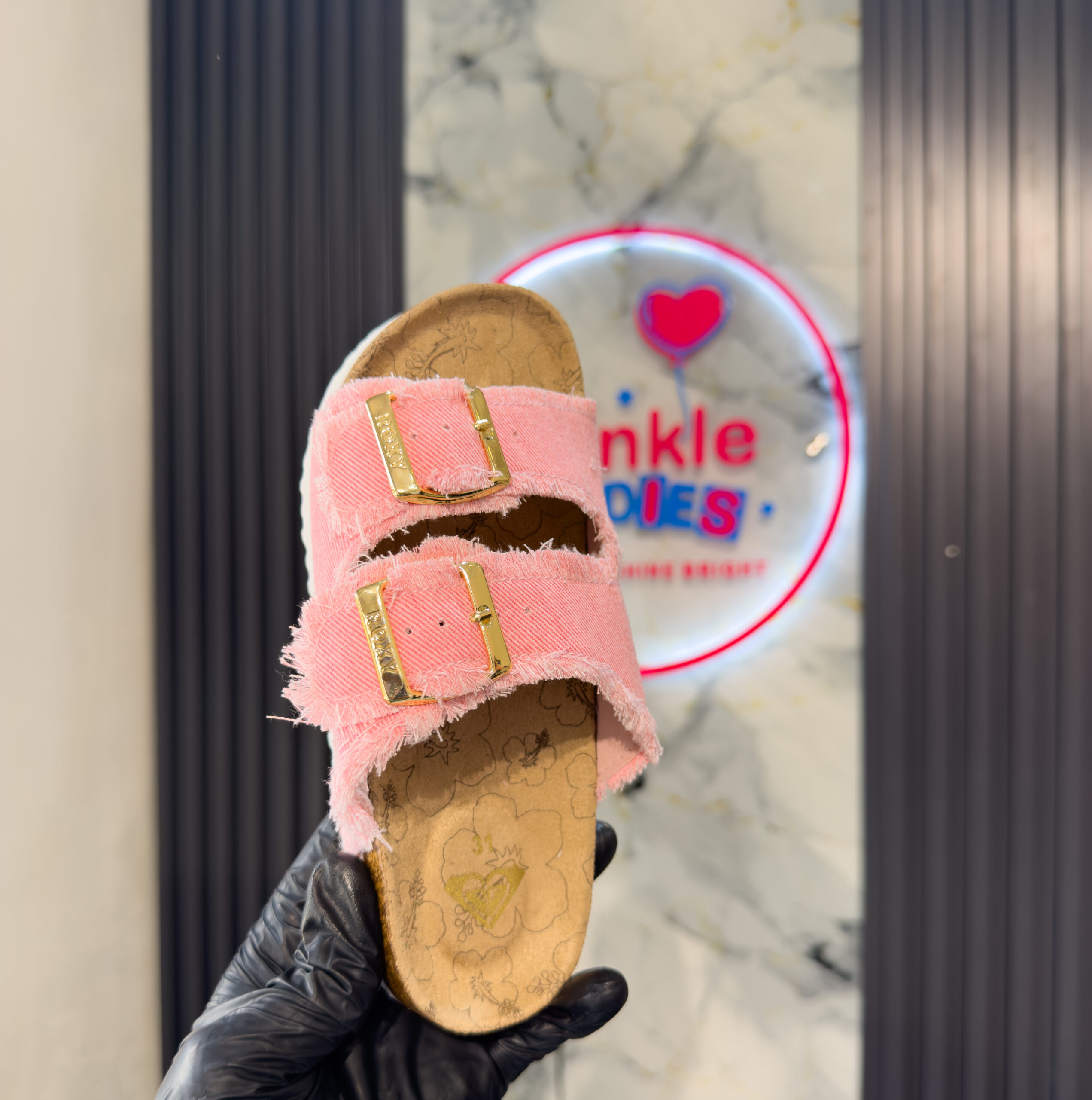 Birkenstock Pink Girls Sandals