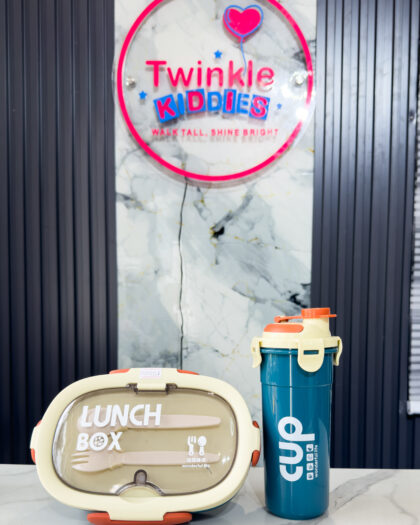 2 in 1 Green Unisex Lunch Box