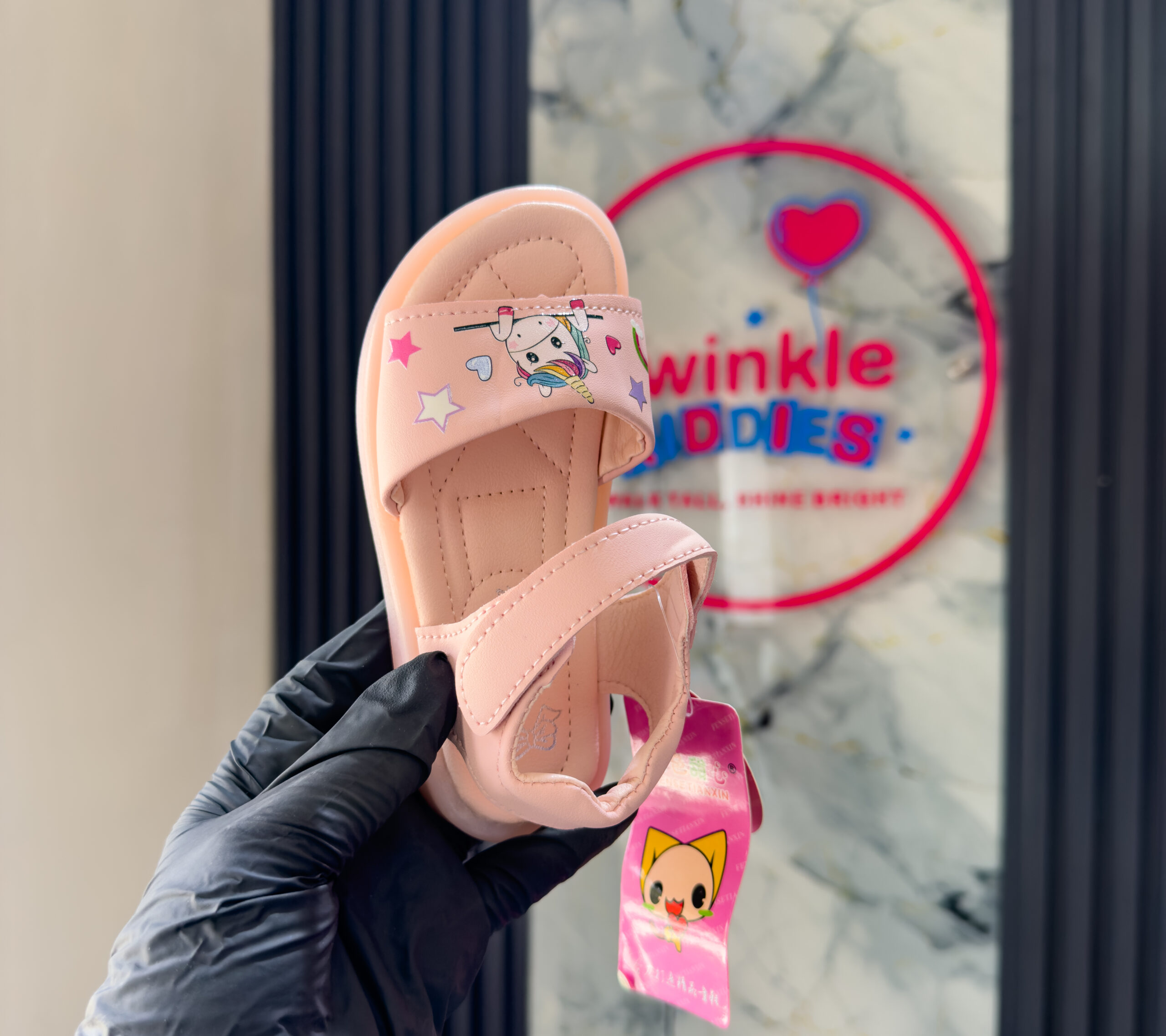 Toddler Pink Girls Sandals