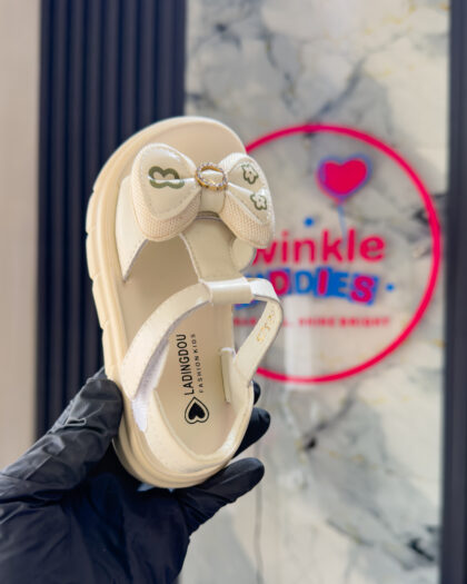 Toddler White Girls Sandals