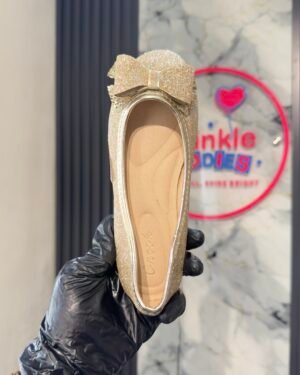 Kids Shiny Golden Girls Toms Shoe