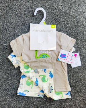 Grey Baby Boys 3pcs Set